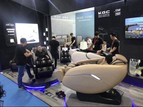2018体博会重磅开幕 KGC暮光大漠金成按摩展区最大看点