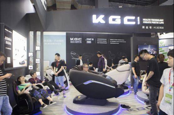 2018体博会重磅开幕 KGC暮光大漠金成按摩展区最大看点