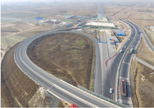 中建一局首条PPP模式公路项目开港大道全线通车